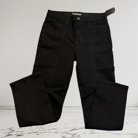 Wynne Black Denim Jeans‎ SZ 14 NWT - Picture 2 of 7